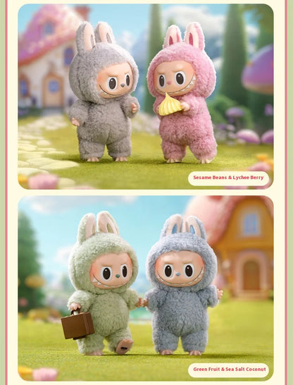 Labubu The Monsters Blind Box Figure Kawaii Cardiac Macaron Collectible Toy Gift 1:1 Authentic Model for Birthday Christmas
