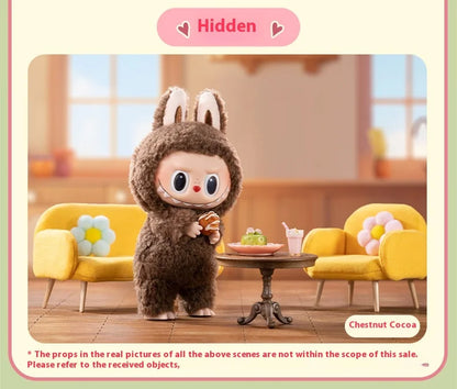 Labubu The Monsters Blind Box Figure Kawaii Cardiac Macaron Collectible Toy Gift 1:1 Authentic Model for Birthday Christmas
