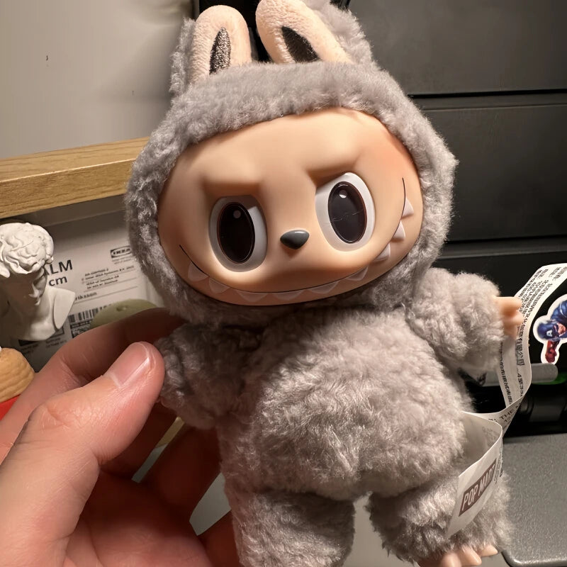 Labubu The Monsters Blind Box Figure Kawaii Cardiac Macaron Collectible Toy Gift 1:1 Authentic Model for Birthday Christmas