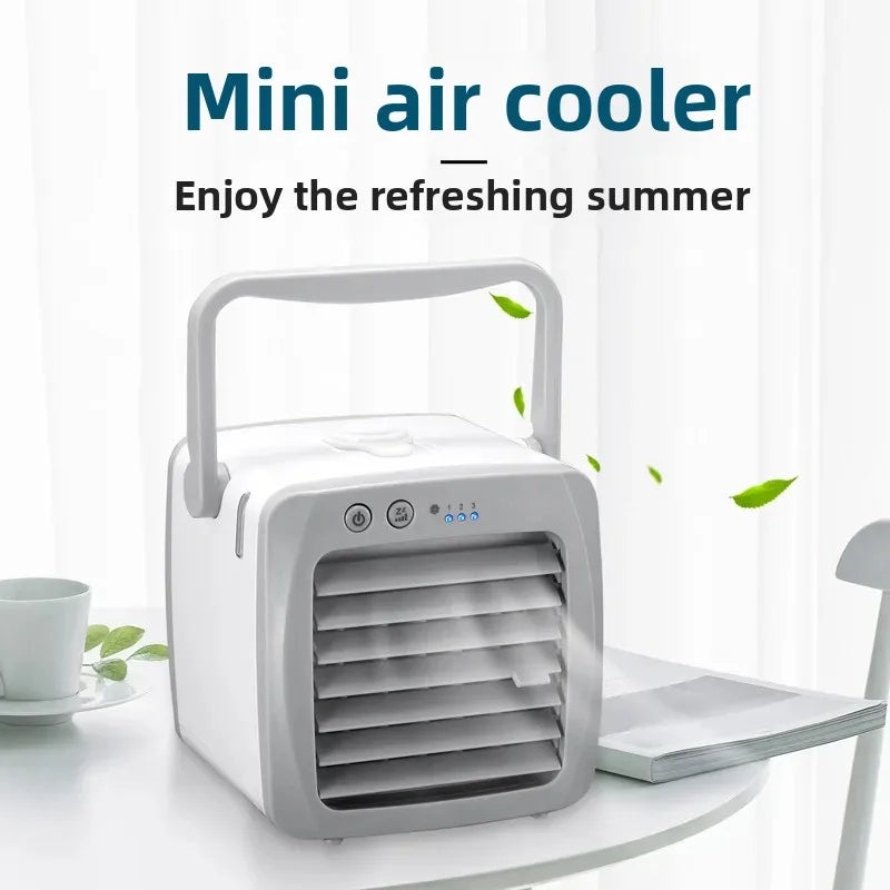 CoolBreeze Mini Fan USB Desktop Humidifier Cooling Fan