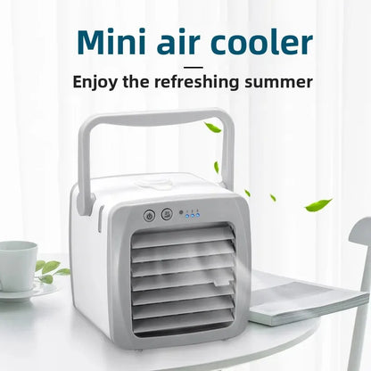 CoolBreeze Mini Fan USB Desktop Humidifier Cooling Fan