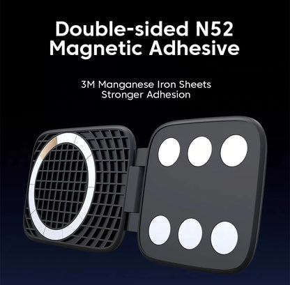 Ultrathin Car Magnetic Mobile Phone Holder Adjustable Foldable Anti-shake Vehicle Navigation Phone Universal Stand Accessories