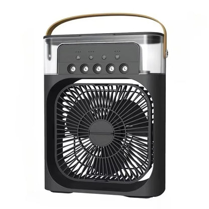 BreezeMist™ Desktop Cooling Fan – Quiet & Portable