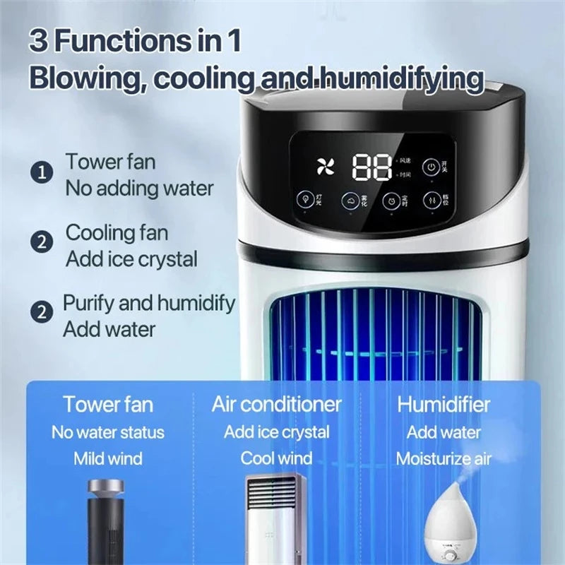 Portable Air Conditioner Fan – Water Cooling