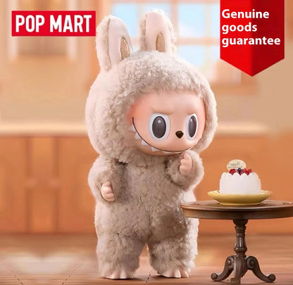 Labubu The Monsters Blind Box Figure Kawaii Cardiac Macaron Collectible Toy Gift 1:1 Authentic Model for Birthday Christmas