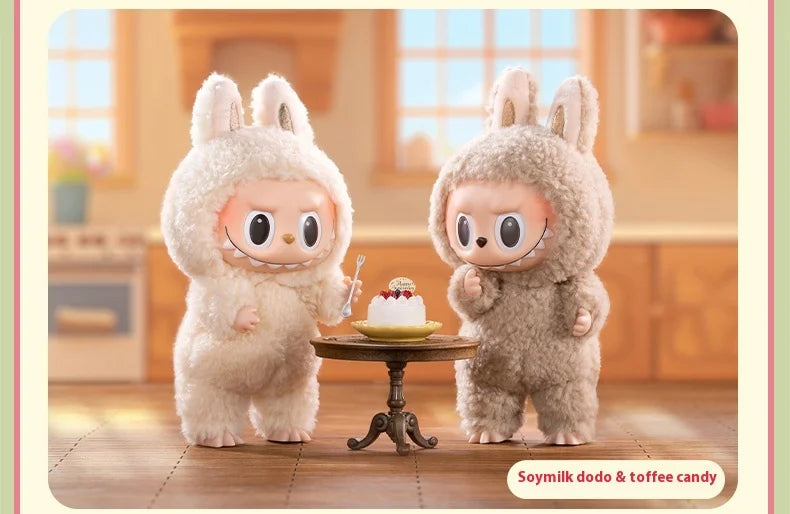 Labubu The Monsters Blind Box Figure Kawaii Cardiac Macaron Collectible Toy Gift 1:1 Authentic Model for Birthday Christmas