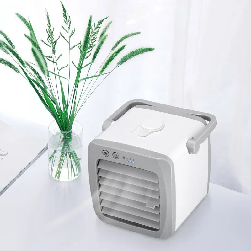 CoolBreeze Mini Fan USB Desktop Humidifier Cooling Fan