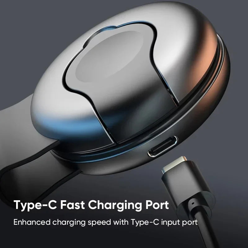 Fast 3-in-1 Wireless Charging Dock – Foldable & Compact