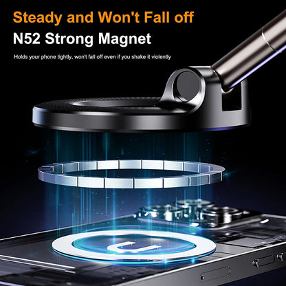 Magnetic Vacuum Phone Bracket 360° Adjustable Holder Strong Suction Cup Navigation Design Stand Holder For Car Universal 2026